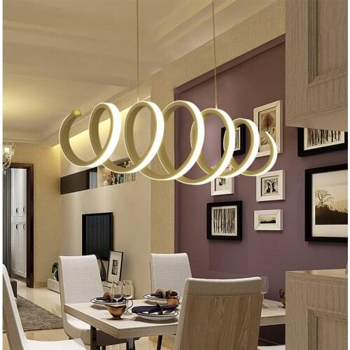 Fashional Modern Art LED Pendant Lights for indoor lighting AC 85-260V Simplicity Pendant Lamp lustres de sala Lighting Fixtures