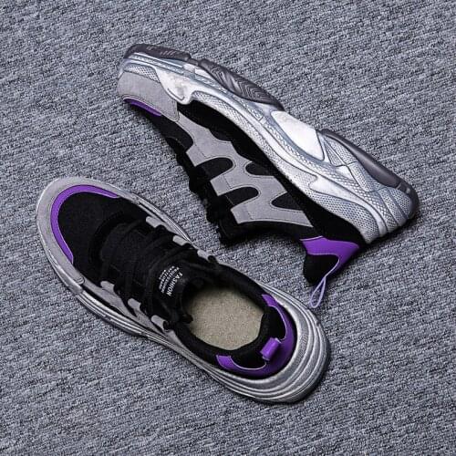 Men sneakers casual comfortable mesh platform casual shoes mens solid color soft bottom outdoor shoes Vintage Dirty Style A4-54