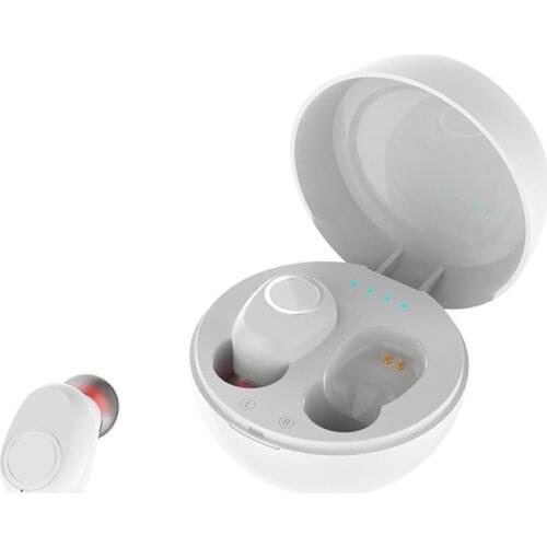 Earphones Bluetooth 5.0 In-Ear Wireless Heavy Bass Earphones Sport Earbuds with Charge Box