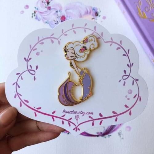 Limited Lilac Love enamel pin