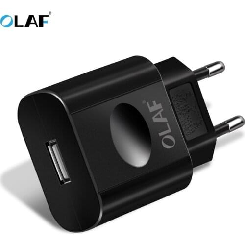 OLAF EU Plug USB Charger 2A Fast Charging Wall Adapter For Xiaomi Redmi Note 4X 5 Universal Mobile Phone Chargers For Samsung J7