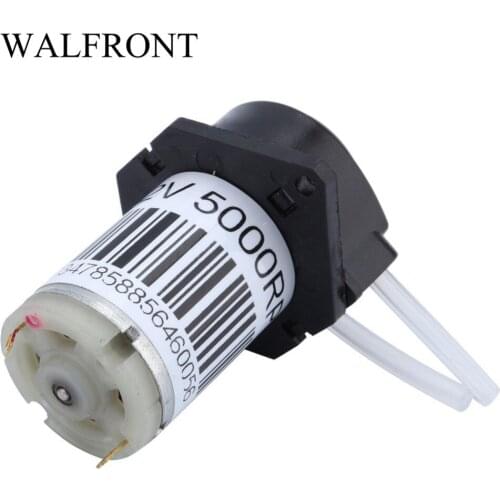 DC 12V Dosing Pump Small Peristaltic Pump dosing Head Liquid Water Micro Tubing DC Pump For Aquarium Lab Analytical