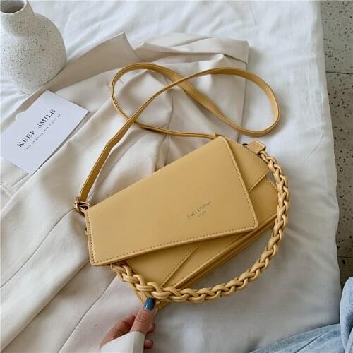 Braided Shoulder Strap Purses and Handbags Ladies Shoulder Crossbody Bags for Women 2021 Luxury Handbags Women Bags