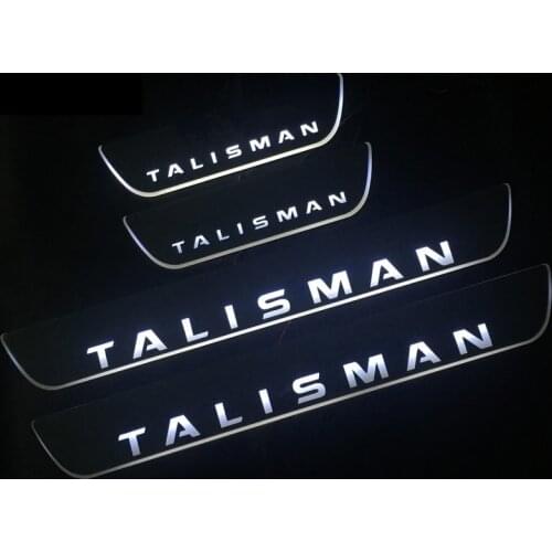 Welcome Pedal Lights For Renault Talisman 2015 -2019 Pedal car Door Sill Pathway Lamp led thresholds scuff plates auto Avante md