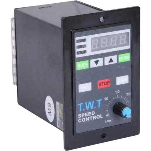 Manufacturer ac engine speed controller motor regulator plc controller 6w to 180w