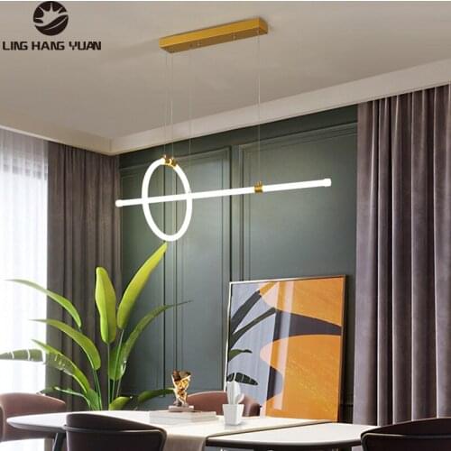 Modern Led Chandelier Indoor Home Chandelier Lighting for Dining room Kitchen Living room Lustre Led Hanging Lamp 110V 220V