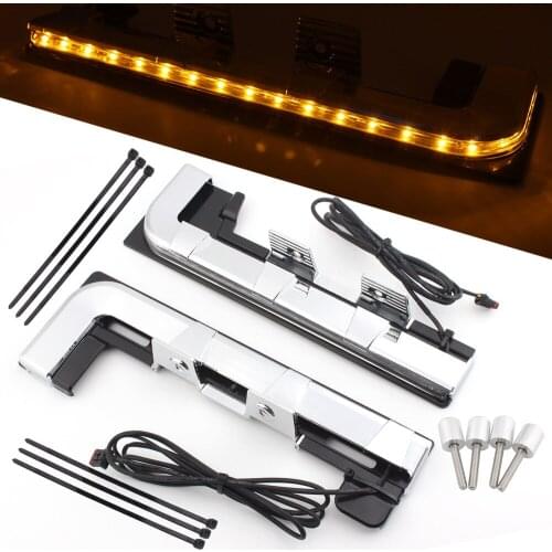 Motorcycle LED Engine Light Panels Trim Daytime Running Light For Honda Goldwing GL1800 2018 2019 2020 Accessories