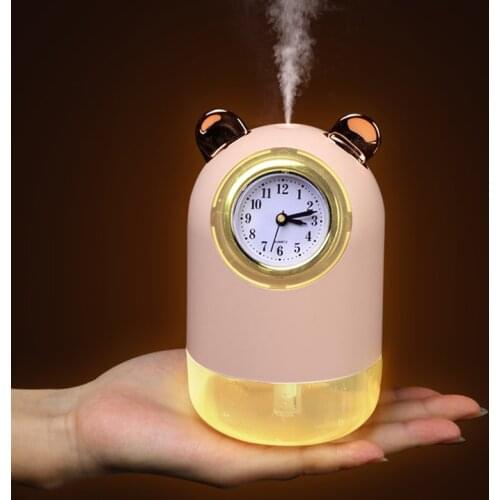 300ML USB Ultrasonic Air Humidifier Aroma Essential Oil Diffuser With Light For Room Car Air Diffuser Cool Mist Maker Fogger