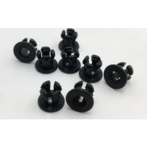 10pieces 3D printer access 1.75 mm filament Bowden Couplings OD 4mm bowden tube clamp horse shoe Clamp Clip Tube Coupling Collet