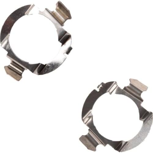 2PCS H7 Led Headlight Lamp Holder Adapter Retainer Lamp Base For Audi Q3 Q5 Q7 A3 A4L A5 A6 C5