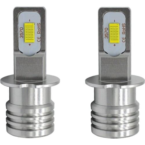2PCS LED Fog Light Bulb H3 H7 H4 LED H11 Fog Lamp CanBus 9005 9006 P13(PSX26W)/PSX24W(H16) 12V White Amber 4300K 6000K 12v