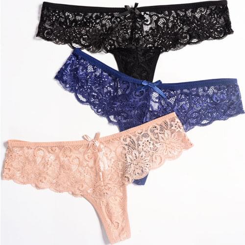 2021 Sexy Lace Ladies Panties Export High Quality Low Waist Seamless Hollow Cotton Crotch Womens Briefs Drop Shipping wt107
