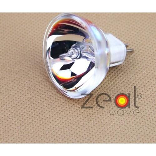 5pcs/Lot For KLS JCR 12V100WH10 Japan Halogen Lamp Fiber Optic Light Source Microscope JCR12V100WH10 12V100W Reflector Bulb