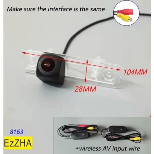 Fisheye Wireless CCD Car Rear View Backup Parking Camera For Buick Excelle HRV GL8 Opel Zafira A Full HD Dynamic Tracks