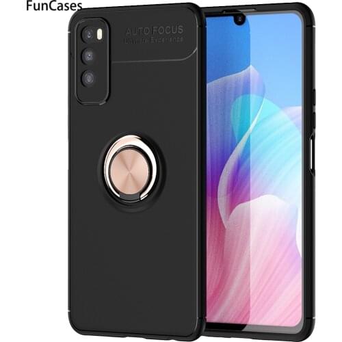 Bracket Function Phone Bags Cases For carcaso Huawei Enjoy Z Rhinestone Cover Huawei Enjoy 20 Pro Casa Soft TPU Shell Hoesje