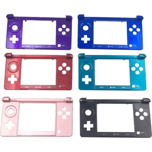 6 Colors Original Bottom Middle Frame Housing Shell Cover Case for Nintend 3DS Middle Frame for 3DS Game Console