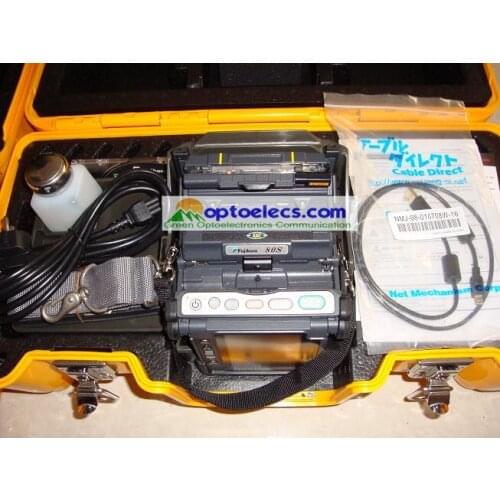 DHL Free shipping Latest 80S fusion splicer with CT-06 fiber cleaver