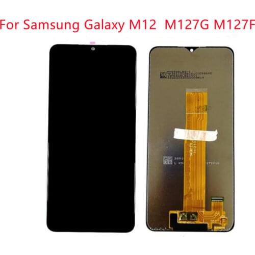 For Samsung M12 M127 SM-M127F Display Lcd Screen For Samsung M12 SM-M127G Lcd Display Touch Screen For Samsung Galaxy M12 LCD