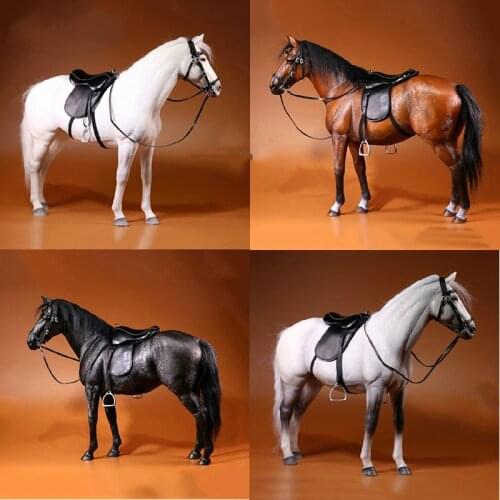 For Collection 1/6 Germany Hannover Hanoverian 002 Horse Model Collection Horse Figure model for 12" Action Figure