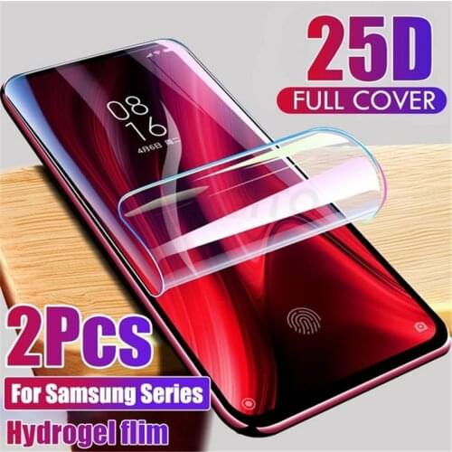 Screenprotector Film Hydrogel Screen Protector for Samsung S10 S9 S8 Plus S20 Ultra Note 10 A70 A50 A51 Hydro Dipping Cover