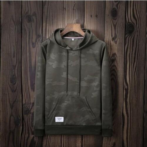 MKASS Mens Camouflage Hoodies