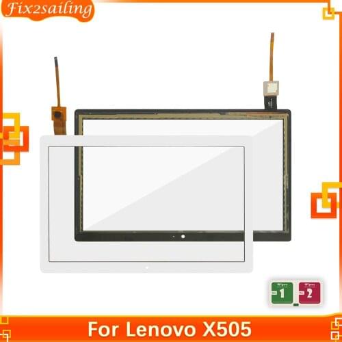 NEW For Lenovo Tab M10 TB-X505 TB-X505F TB-X505L TB-X505X Front panel touch screen Digitizer Glass100% Tested