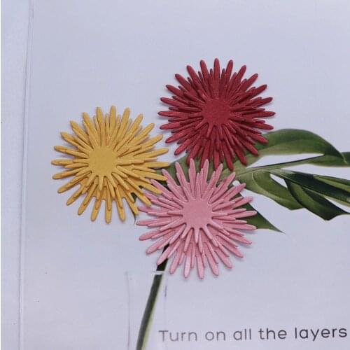 Flower Cutting Dies for Scrapbooking Album Paper Cards Decorative Crafts Embossing Folders Making Template Stencil Dies DIY