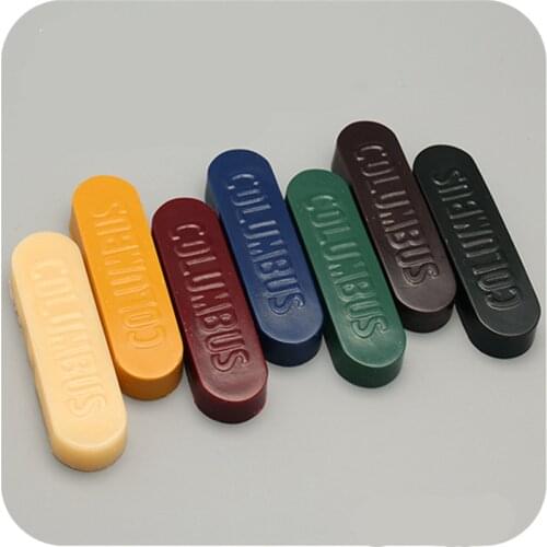 1pcs Professinal Leather Craft Edge Polishing Wax Firm Mill Edge Wax DIY Handmade Processing Grinding Tool 7Color Available