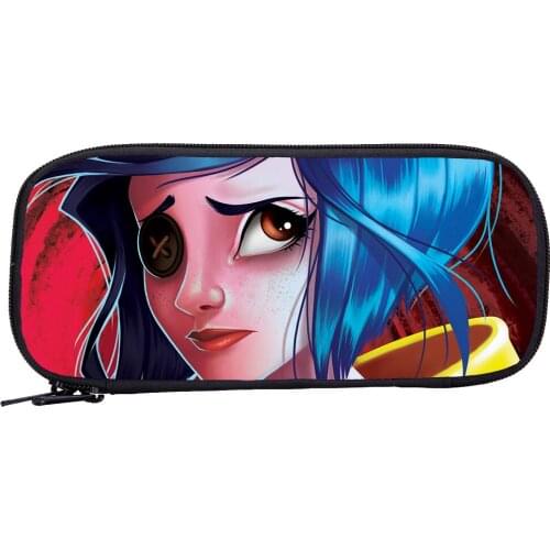 Coraline Pencil Bag Cartoon Anime School Pencil Case Teens And Kids Cosmetic Storage Bag Pouch