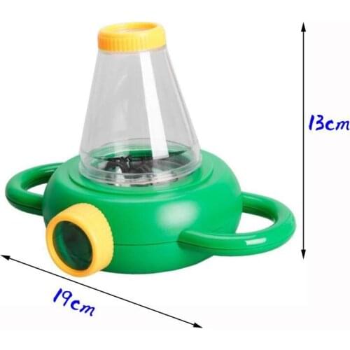 Magnifying glass small animal biological insect monitor box children science exploration play teaching aids experimental utensil