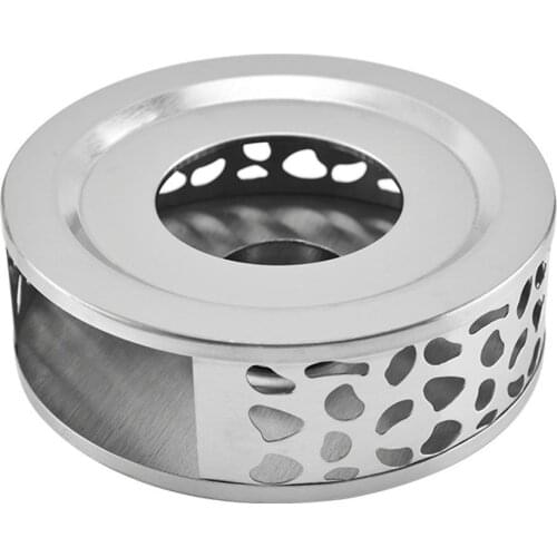 High-end 430 Stainless Steel Warmer Teapot Candle Base Tea Warmer Heater Tea Seat High-quality Texture Not Easy To Rust