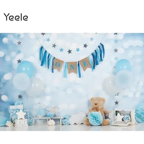 Yeele Photocall Birthday Interior Backdrops Balloon Dots Party Decor Backgrounds Photographic Photography For Baby Photo Studio