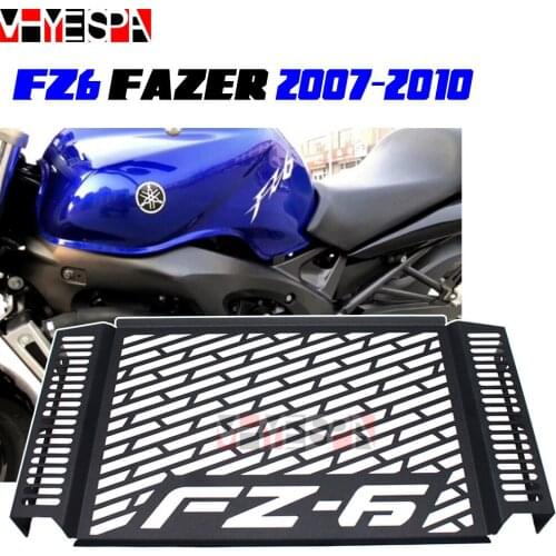 Stainless Steel Motorcycle Grille Cover Protector, For YAMAHA FZ 6 FZ6 2007-2010 2008 2009 fz6