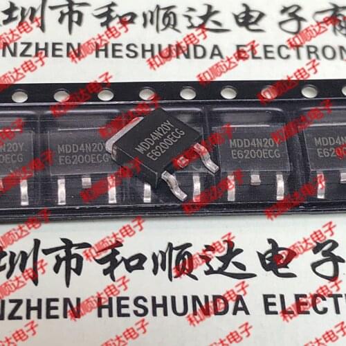 10pcs/lot MDD4N20Y New stock TO-252 200V 3A