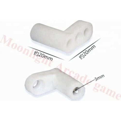 10pcs PCB type mounting feet with screws for motherboard fixed host fixing feet L right angle bracket fixing feet