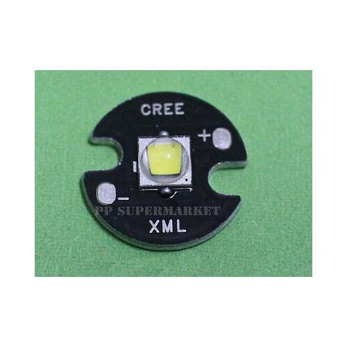 10W Cree T6 XM-L2 XML2 flashlight White 6000K LED light With 16mm Round Base