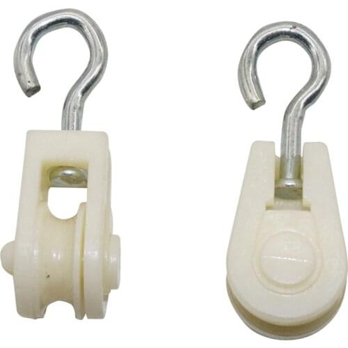 5Pcs Chicken drinking pulley Greenhouse air outlet pulley greenhouse nylon plastic water line materia Greenhouse accessories