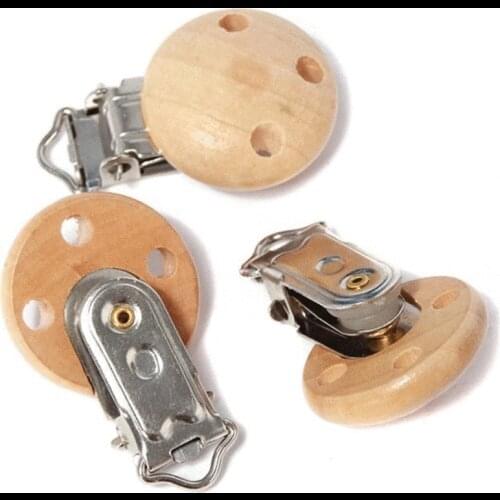 5pcs/lot Baby Pacifier Clip Holder Soother Pacifier Solid Color Infant Dummy Clips For Baby Clasps Holders Accessories