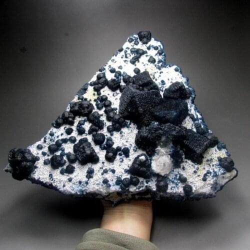 5600g Museum!! Deep Blue Fluorite on Mich Quartz - crystals and stones healing Mineral specimen Home Decor feng shui decoration