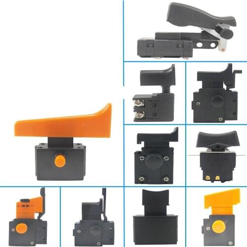 AC 250V/4A FA2-4/1BEK Adjustable Speed Control CW/CCW Switch For Electric Drill Power Tool Trigger Switches