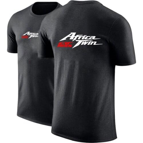 Africa Twin Crf 1000 L Crf1000 New Custom Round Neck Comfortable Print Harajuku Slim Fit Casual Tops Motorcycle Leisure T shirts