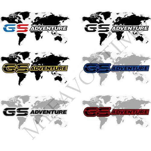 For BMW R1200gs F850gs F800gs R1250gs F750gs R1150gs G310gs R 1200 F800 GS Adventure Panniers Luggage Aluminium Stickers Deca