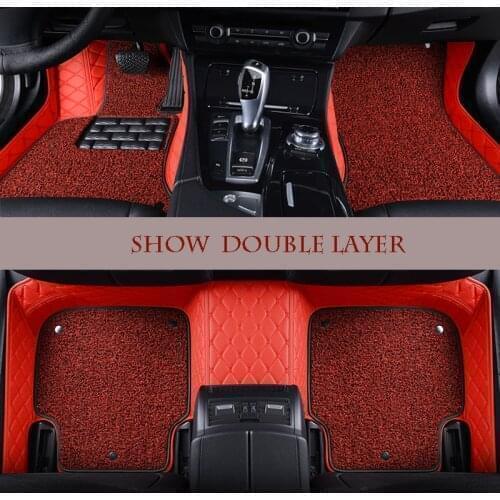 Car floor mats for jaguar xf f pace xj xe xk type accesorios