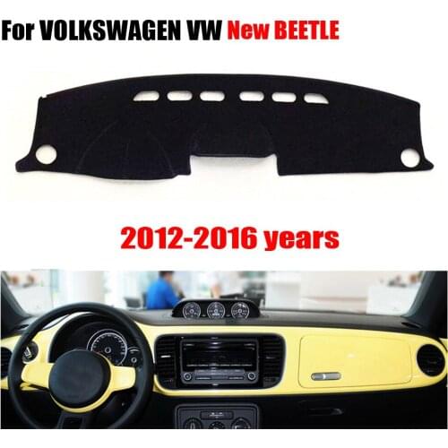 Free shipping!!! Car dashboard covers mat Left hand drive for VOLKSWAGEN VW New Beetle 2012-2016 High configuration