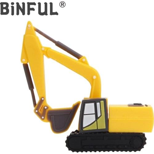 BiNFUL motorcycle/excavator Usb Flash Drive Usb Stick USB 2.0 Pen Drive Portable 4GB 8GB 16GB 32GB 64GB 128GB 256GB Pendrive