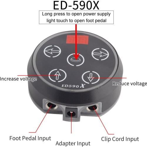 2018 New Tattoo Power Supply Touch Screen Professional with Power Adaptor for Tattoo Machines