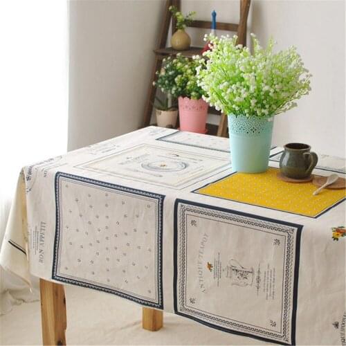FUYA European French Table Cloth Nappe Table Cover Overlay Party Table Mats Pads Decorative Table Cover