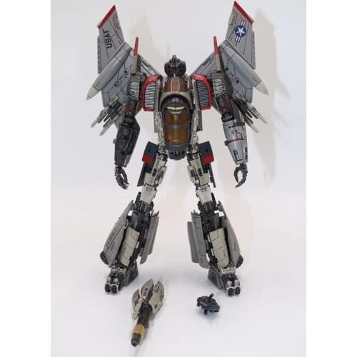 Transformation Toys Thunder SPL55 Warrior Bumblebee Blitzwing Action Figure Model FIGURES In Stock NEW 28CM