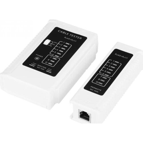 Wire Lead Testing Tool Network Cable Tester Multifunctional RJ45 RJ11 Network Cable Tester Ethernet LAN Network Testing Tool
