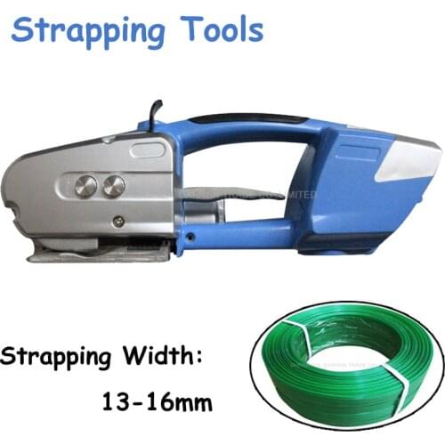Strapping Tools Hand Held PP PET Strapping Machine Plastic Belt Packaging Battery Strap Width 13-16mm JD16